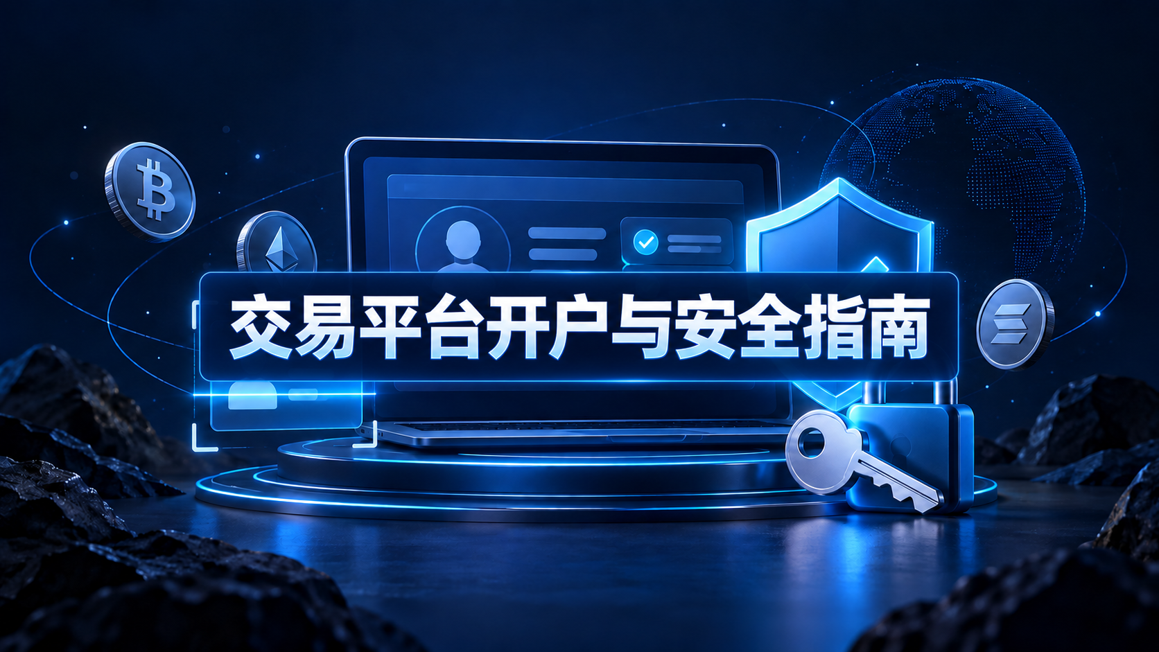 加密货币交易平台新手指南：开户前检查与账户安全